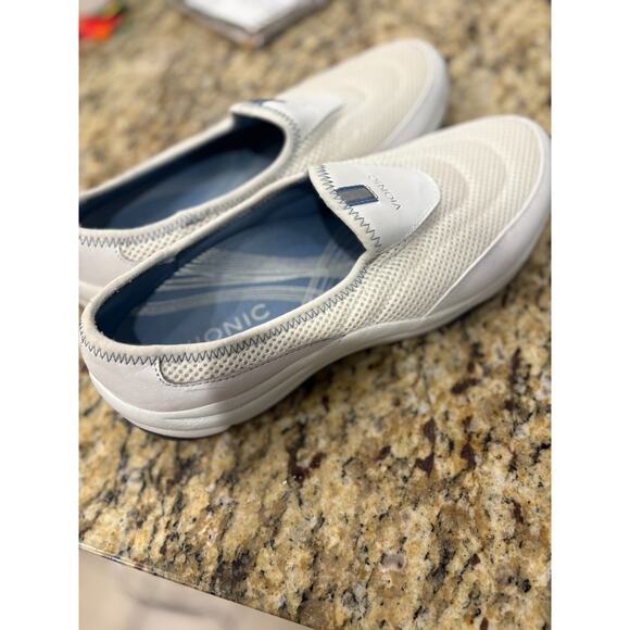 Vionic H331 Heritage Women’s 10 White Closed Toe Mesh Slip On Loafer 9013H Shoes - Picture 3 of 8